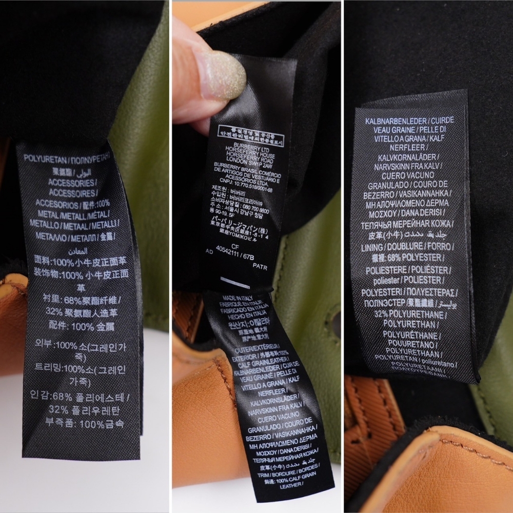(MT351) Burberry DK88 Top Handle Bag Multiple colors - Picture 11 of 16